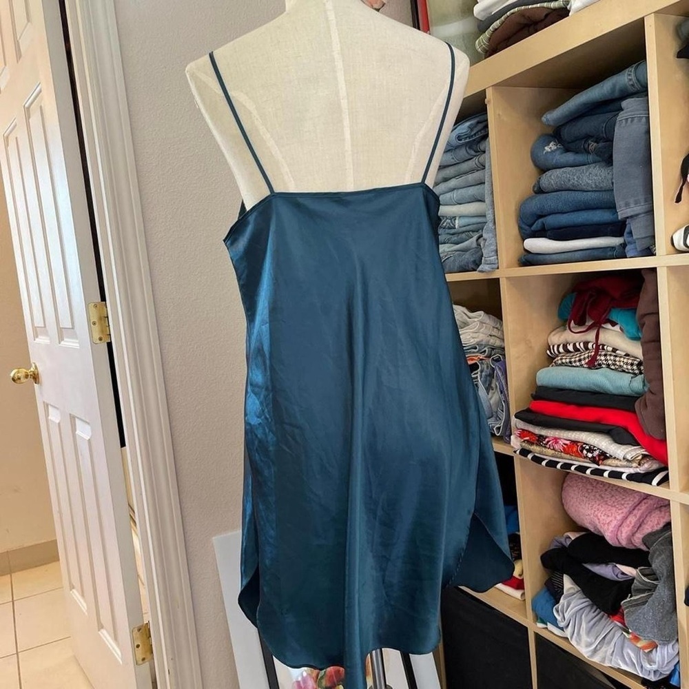 Secret Treasures Teal Chemise - Picture 7 of 7